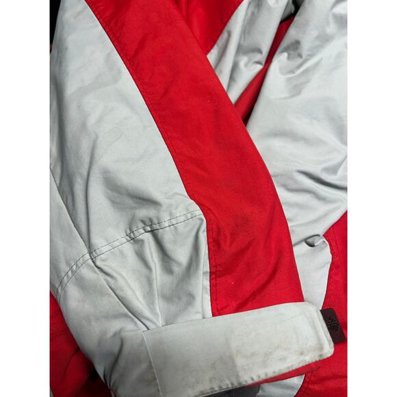 Columbia Bugaboo Interchange Jacket Medium Red Tan Brown Waterproof - Picture 12 of 16